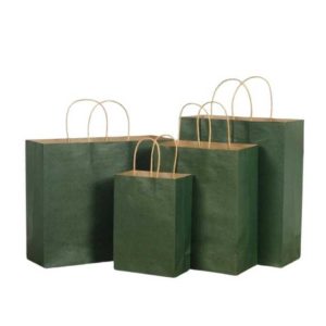 Sac papier Kraft à poignées torsadées – Image 3